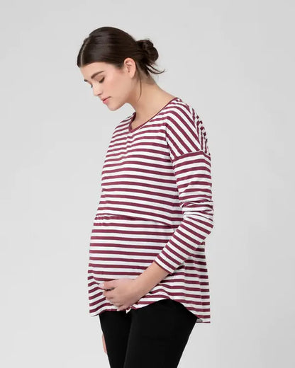 Ripe Maternity - Lionel Long Sleeve Nursing Tee