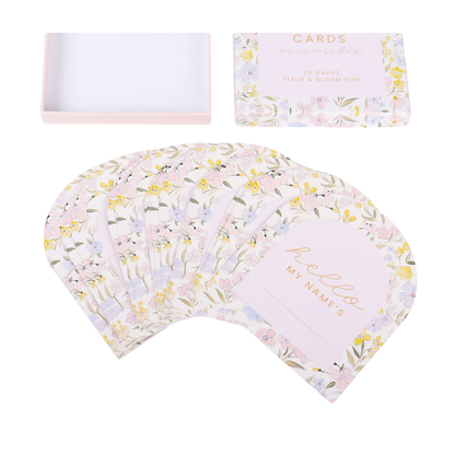 The Beige Collective - Baby Milestone Cards | Fleur & Bloom Pink