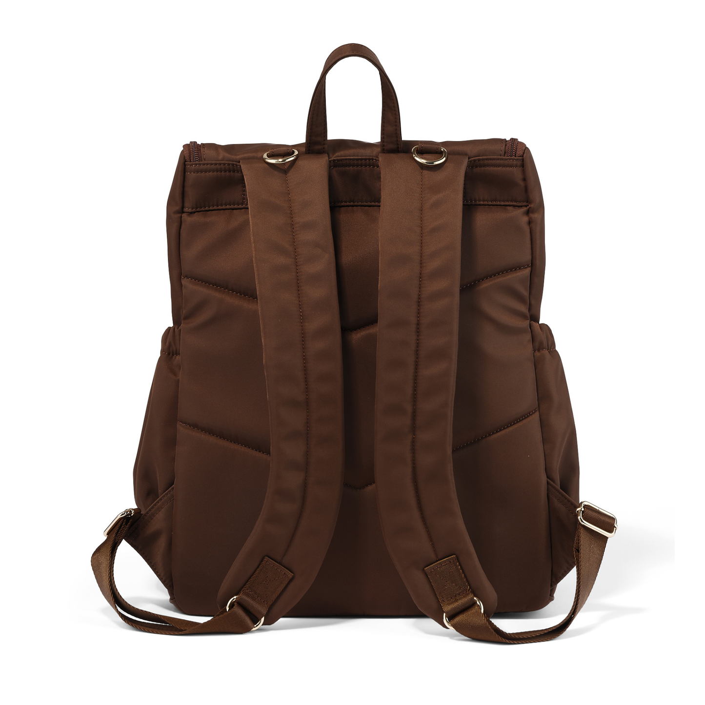OiOi - Signature Nappy Backpack - Chocolate Nylon