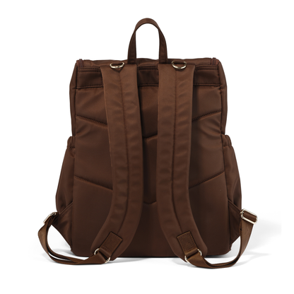 OiOi - Signature Nappy Backpack - Chocolate Nylon