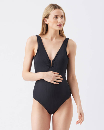 Ripe Maternity - Havana Rib One Piece