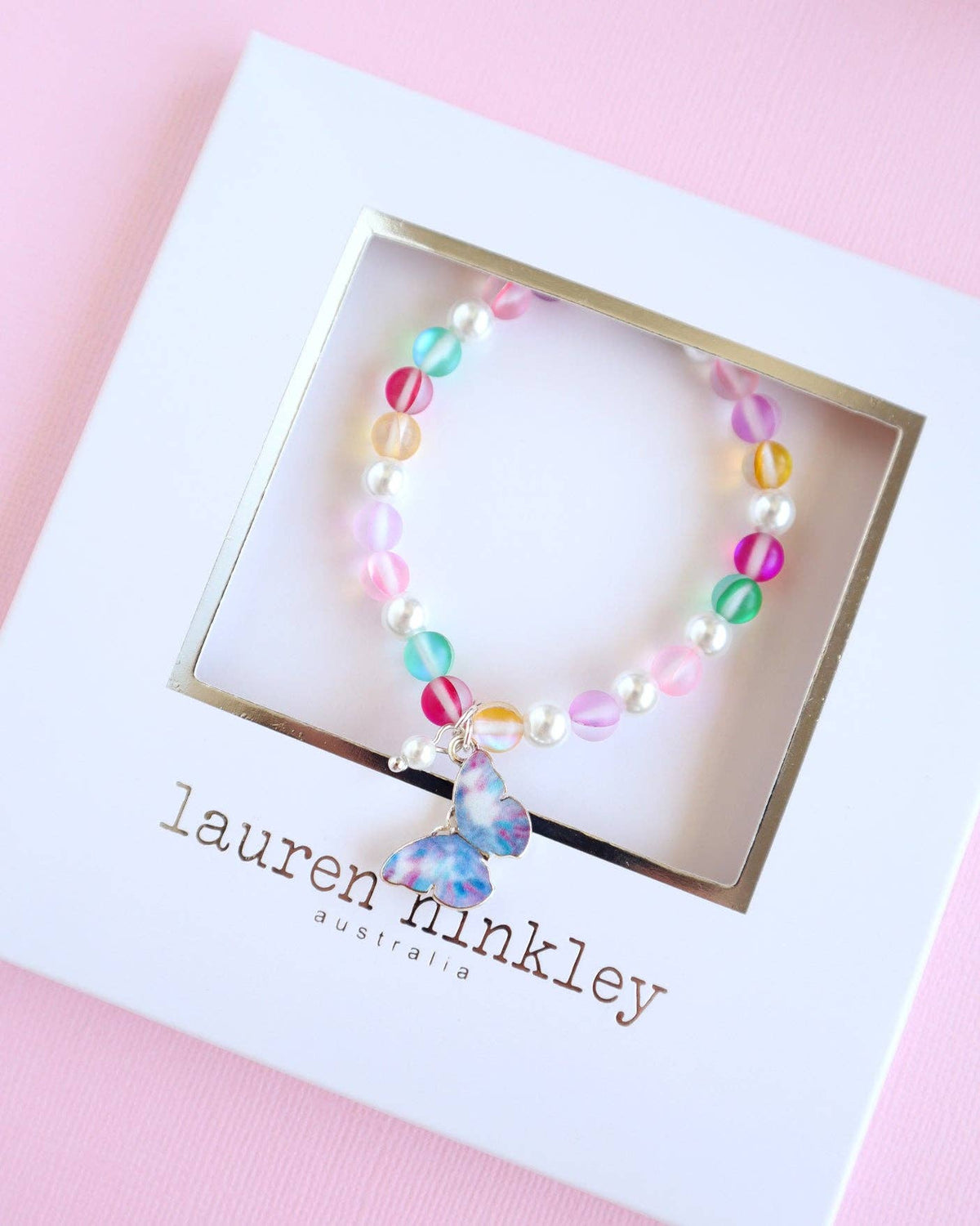 Lauren Hinkley Australia - Petite Fleur Butterfly Elastic Bracelet