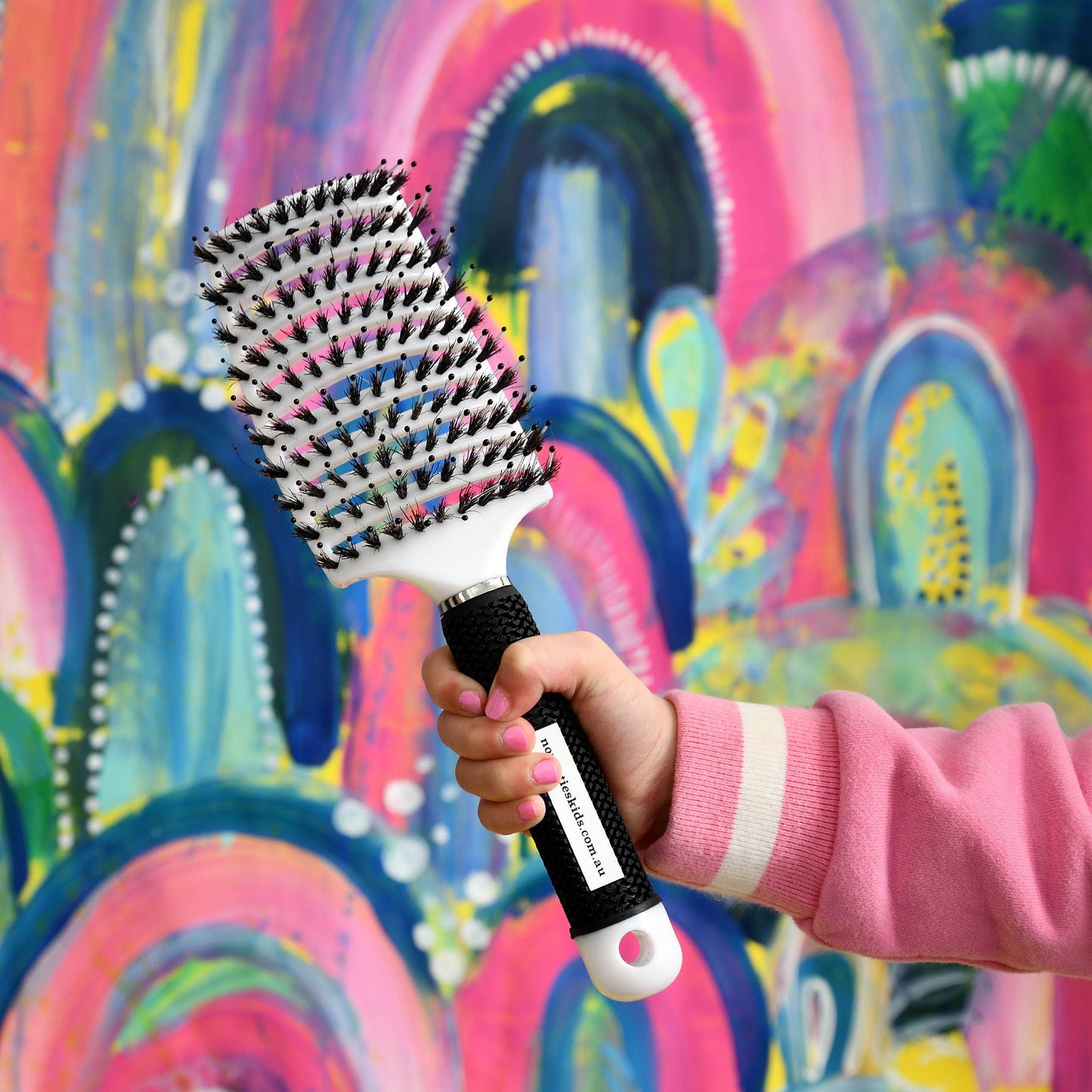 no nasties kids - Detangler Kids Hair Brush