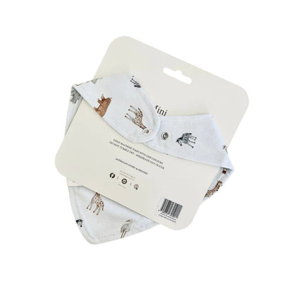 Cuddle Bug & Co - Mini & Me Waterproof Dribble Bib Patchwork Farm
