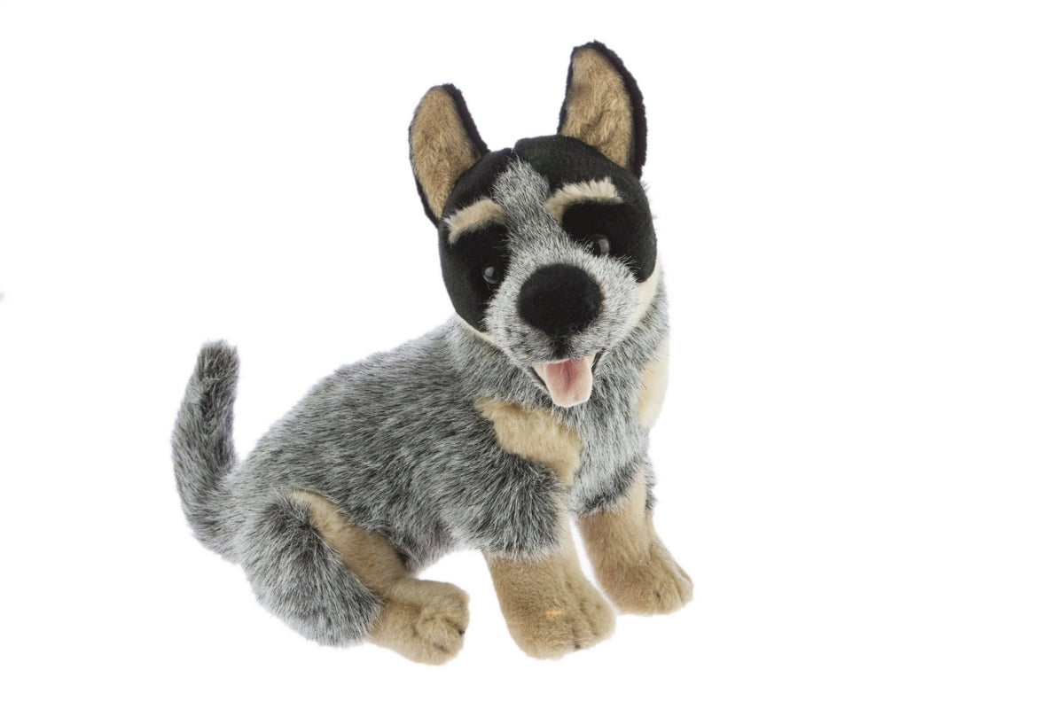 Bocchetta Plush Toys - Bluey - Australian Cattle Dog Plush Toy, Size 22cm/9"
