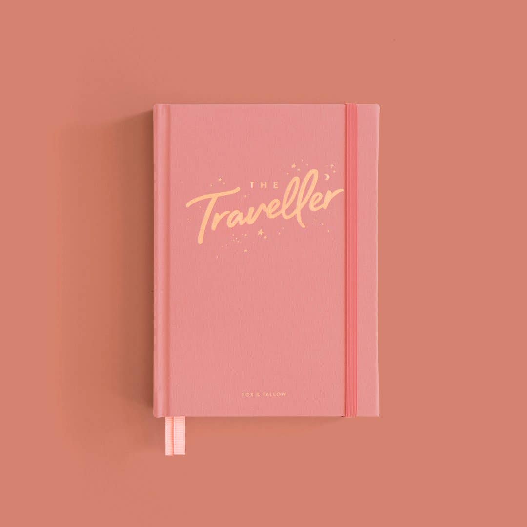 Fox & Fallow - The Traveller Mini Travel Diary - Dusty Rose