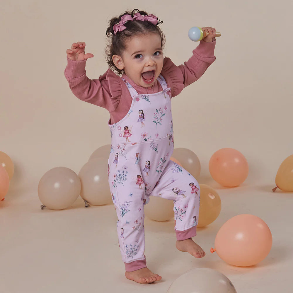 Snuggle Hunny - Fairy Dust Organic Snuggle Overalls