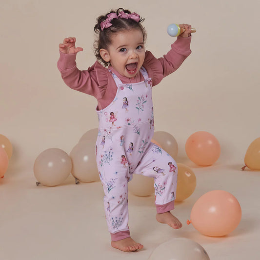 Snuggle Hunny - Fairy Dust Organic Snuggle Overalls