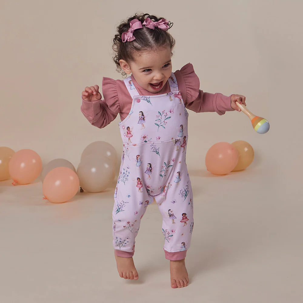 Snuggle Hunny - Fairy Dust Organic Snuggle Overalls