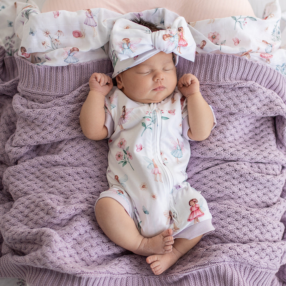 Fairy Garden Organic Snuggle Shortie