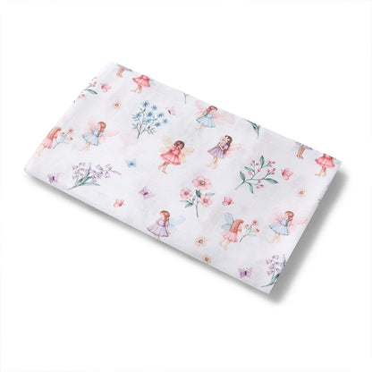Snuggle Hunny - Fairy Garden Organic Muslin Wrap