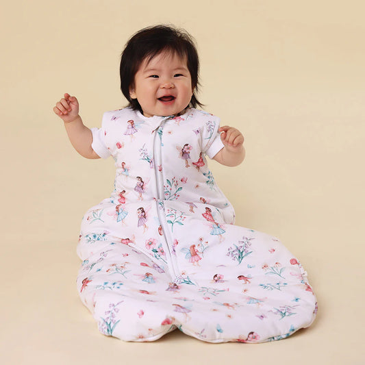 Snuggle Hunny - Fairy Garden Organic Sleeping Bag 2.5 TOG