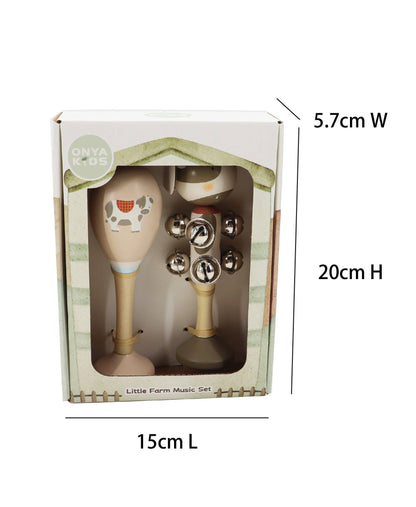 ToysLink - Onya Kids 2pcs Farm Music Set-Cow