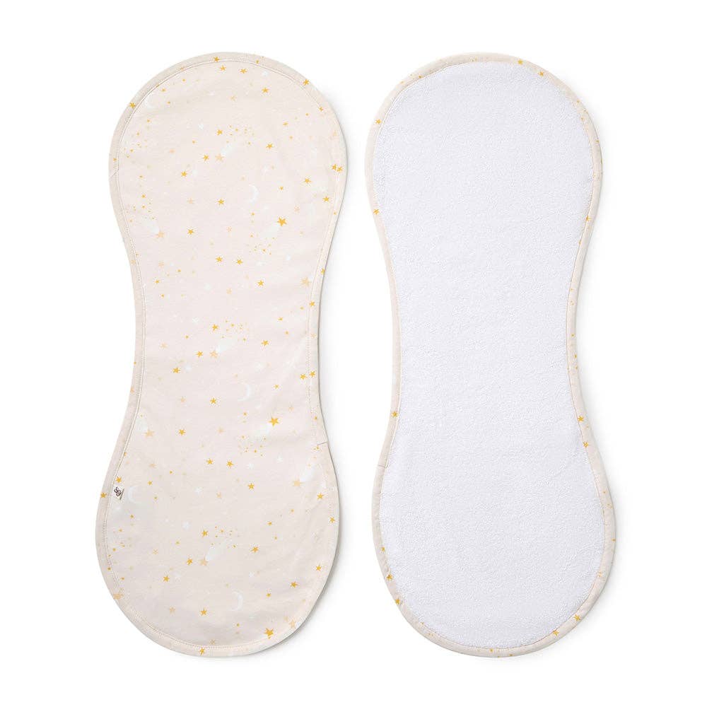 Snuggle Hunny - Stardust Organic Cotton Burp Cloth