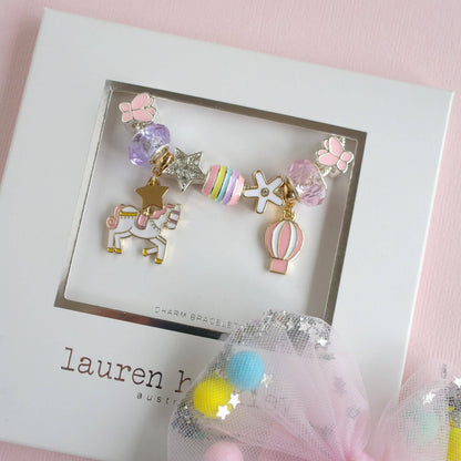 Lauren Hinkley Australia - Unicorn Carousel Charm Bracelet