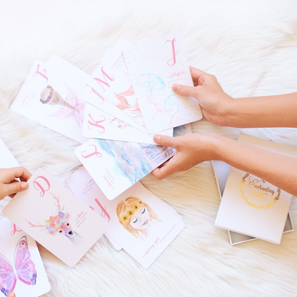 Adored Illustrations - The Enchanting ABC Flash Cards
