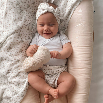 Elke & Indigo - Bamboo/Organic Cotton Willow Bodysuit - Soft Lilac
