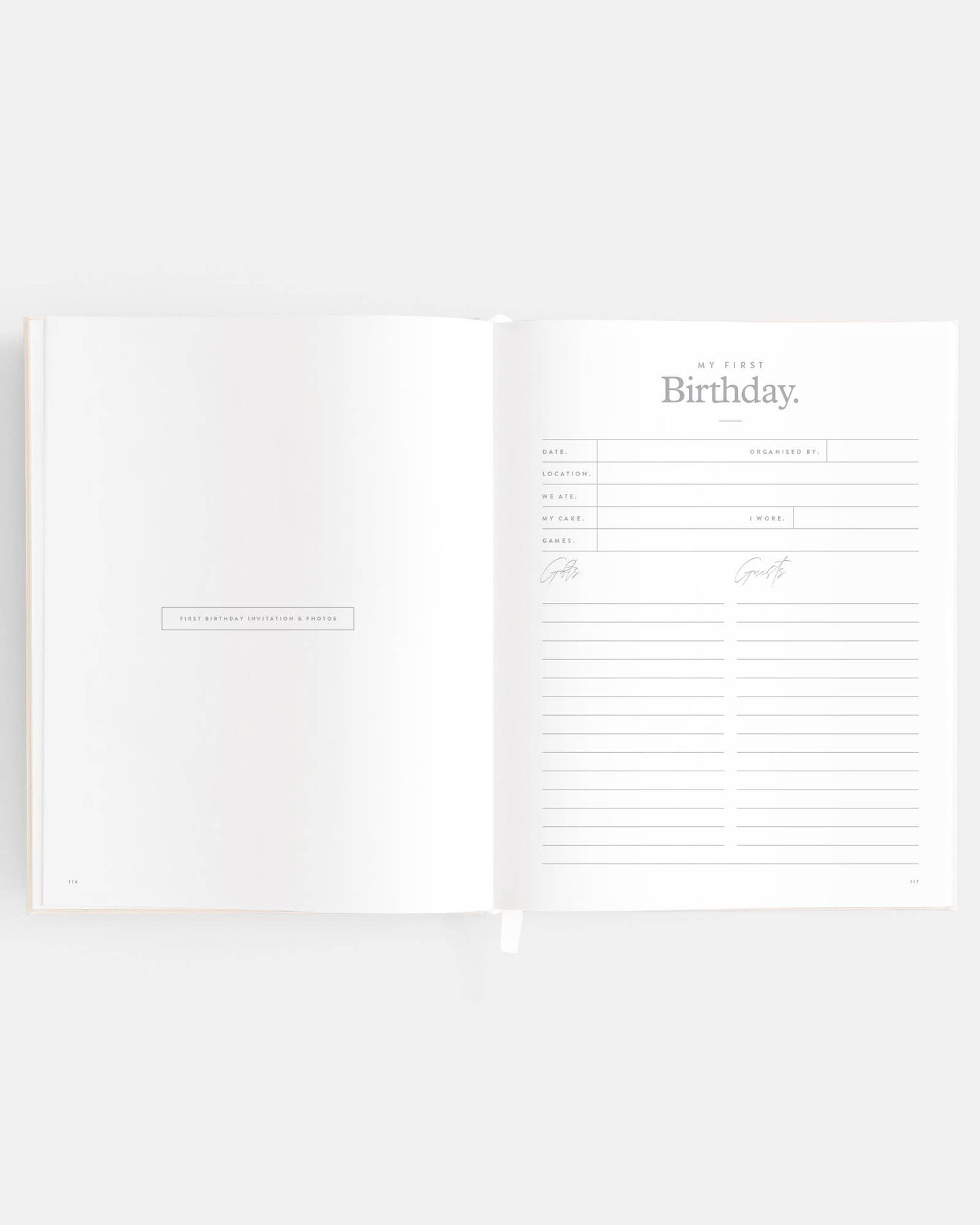 Fox & Fallow - Baby Book Breton Stripe