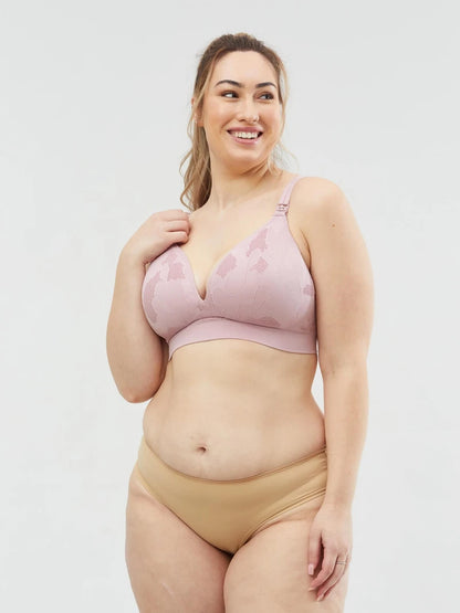 Cake Maternity - Freckles Recycled Maternity & Nursing Bra - Mauve