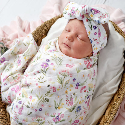 Snuggle Hunny Gracie muslin wrap detail