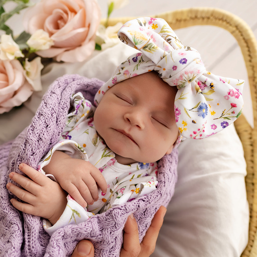Gracie Organic Oversized Bow
