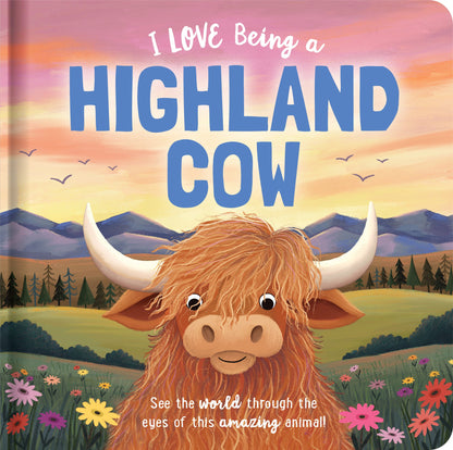 I Love Being a Highland Cow padded cover