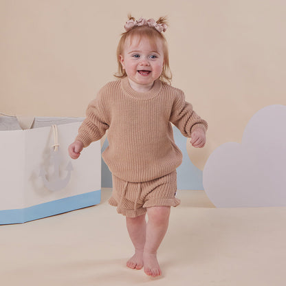 Hazelnut Knit Bloomers