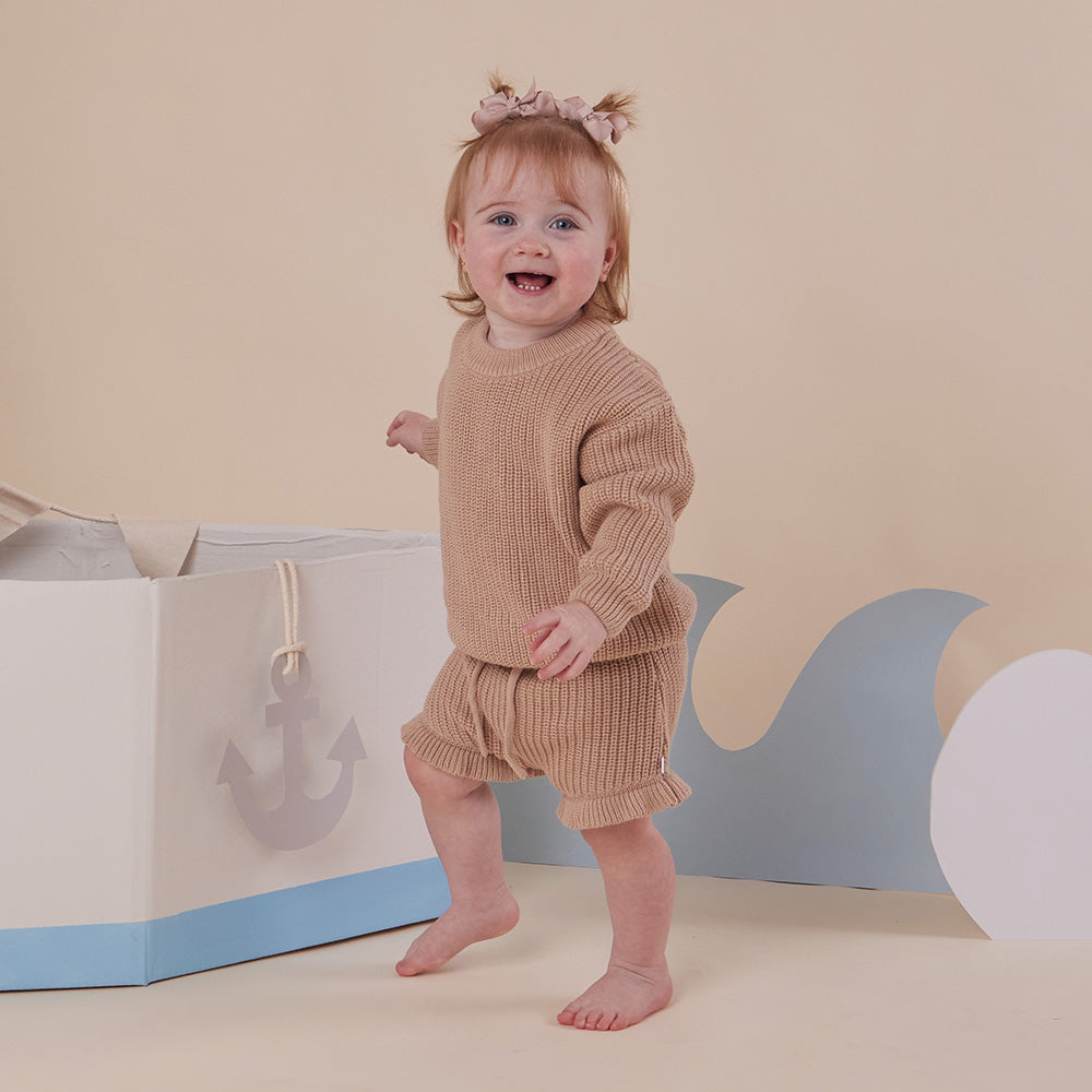 Hazelnut Knit Bloomers