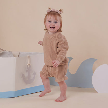 Hazelnut Knit Bloomers