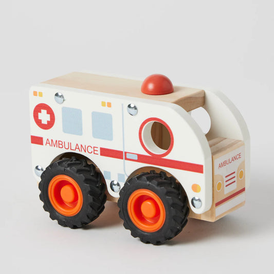 Zookabee - Wooden Ambulance