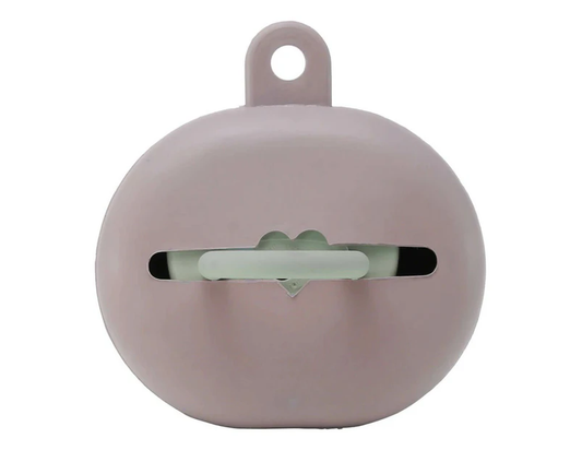 Hevea Pacifier Keeper Case - Tan Beige