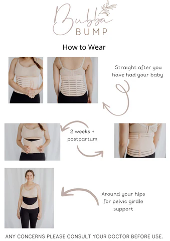 Bubba Bump - 3 In 1 Postpartum Support Belt