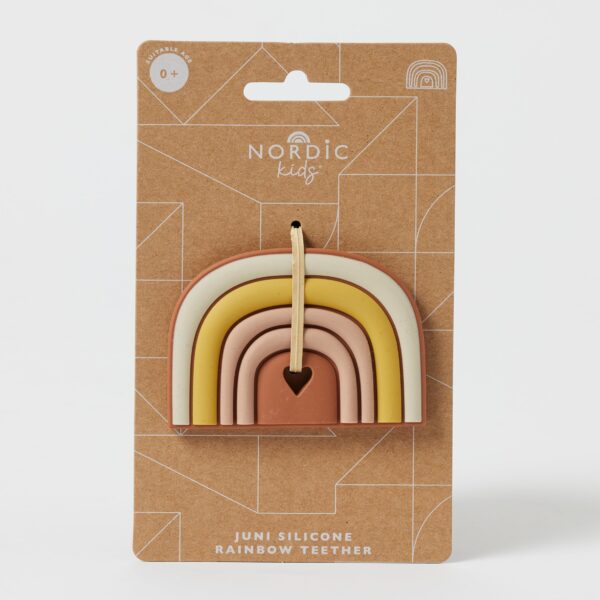 Juni Silicone Rainbow Teethers