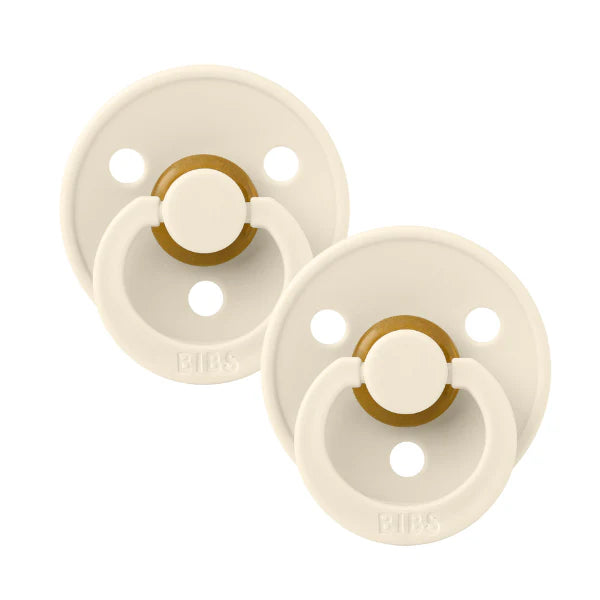 BIBS - Round Dummies - Ivory