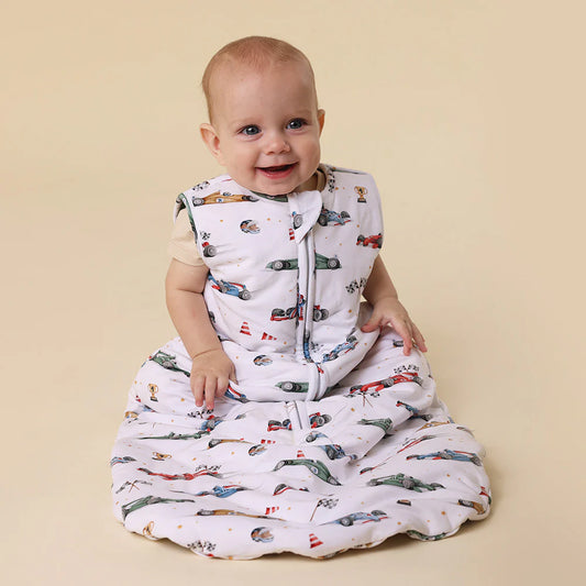 Snuggle Hunny - Little Racers Organic Sleeping Bag 2.5 TOG