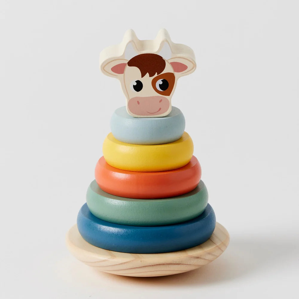 Zookabee - Cow Tower Rings