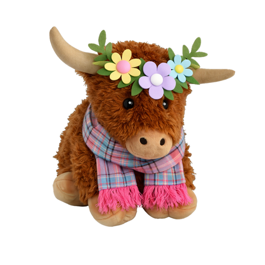 MadAlly - Harriett the Highland Cow Tan 25cm