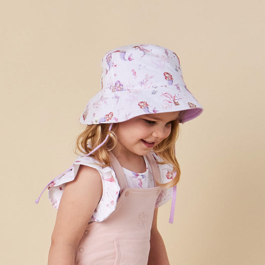 Snuggle Hunny - Mermaid Reversible Cotton Bucket Hat