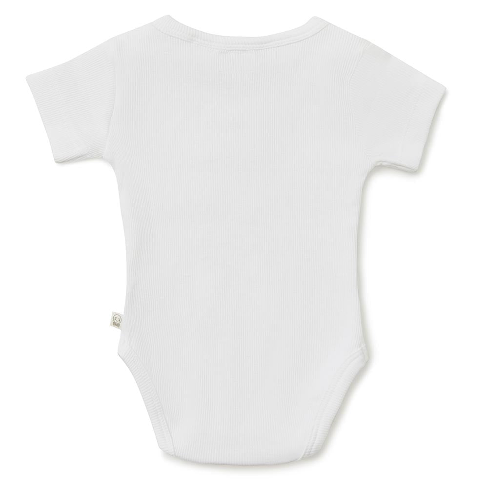 Snuggle Hunny Milk Short Sleeve Organic Bodysuit