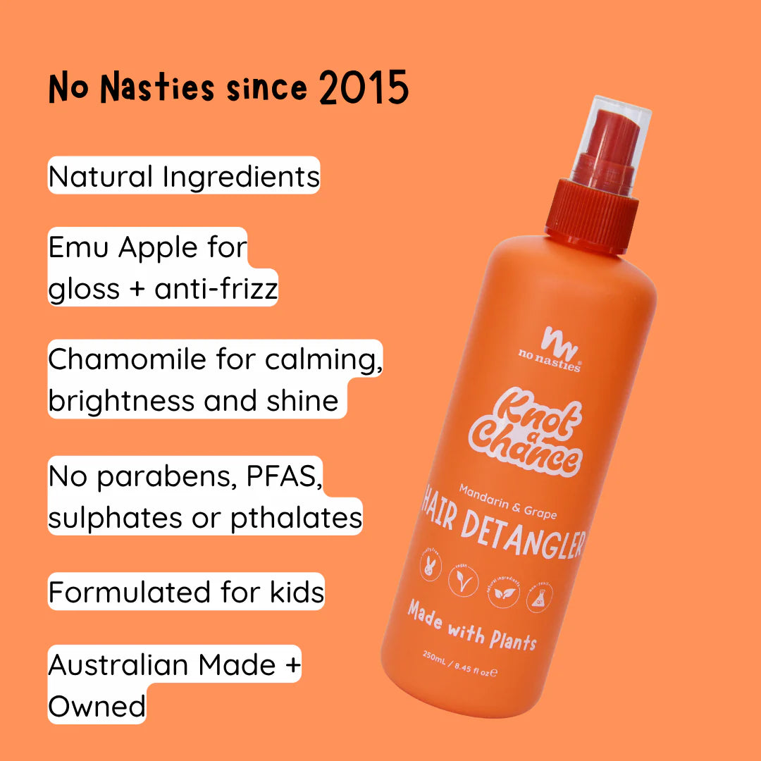 no nasties - Hair Detangler in Mandarin and Grape | 250ml