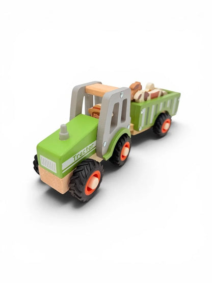 Onya Kids - Green Tractor with Farm Animals