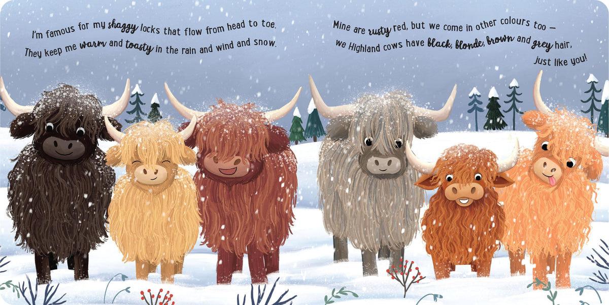 I Love Being a Highland Cow detail