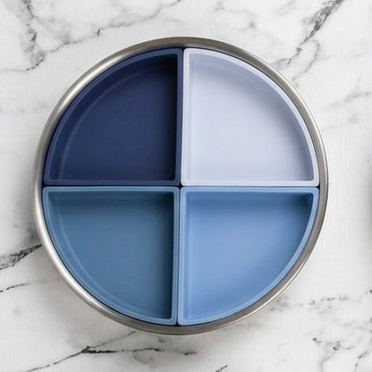 Picky Platter Stainless Steel Plate