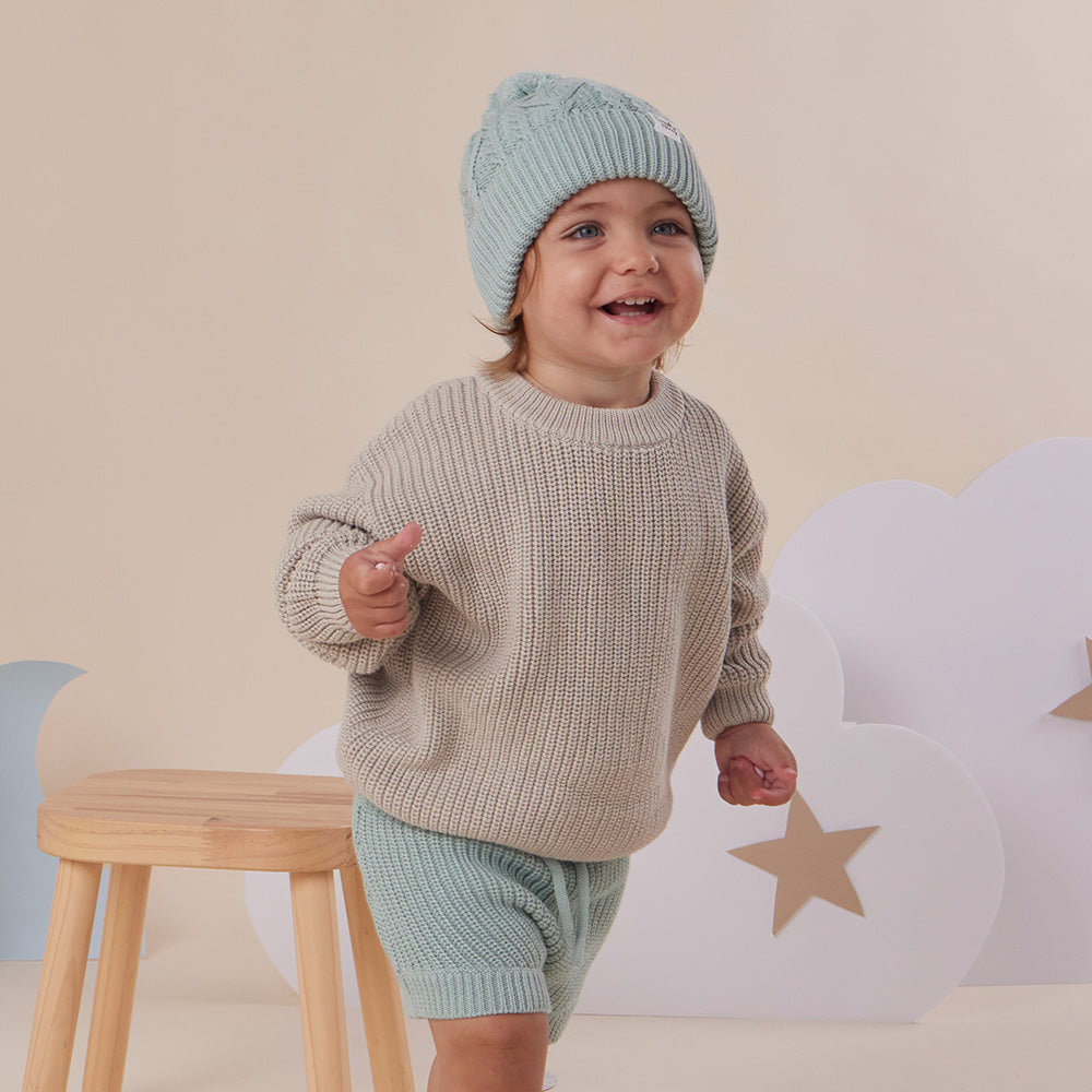 Pistachio Knit Jumper