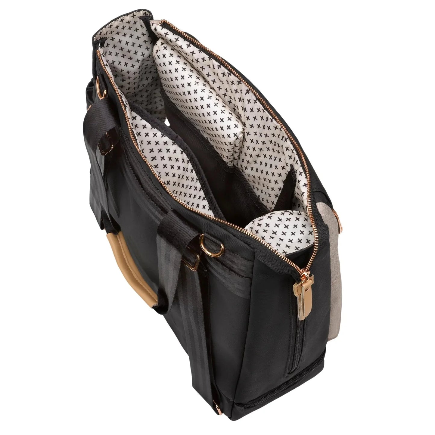 Petunia Pickle Bottom - Pivot Backpack - Sand/Black