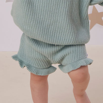 Sage Knit Bloomers