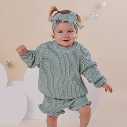Sage Knit Bloomers