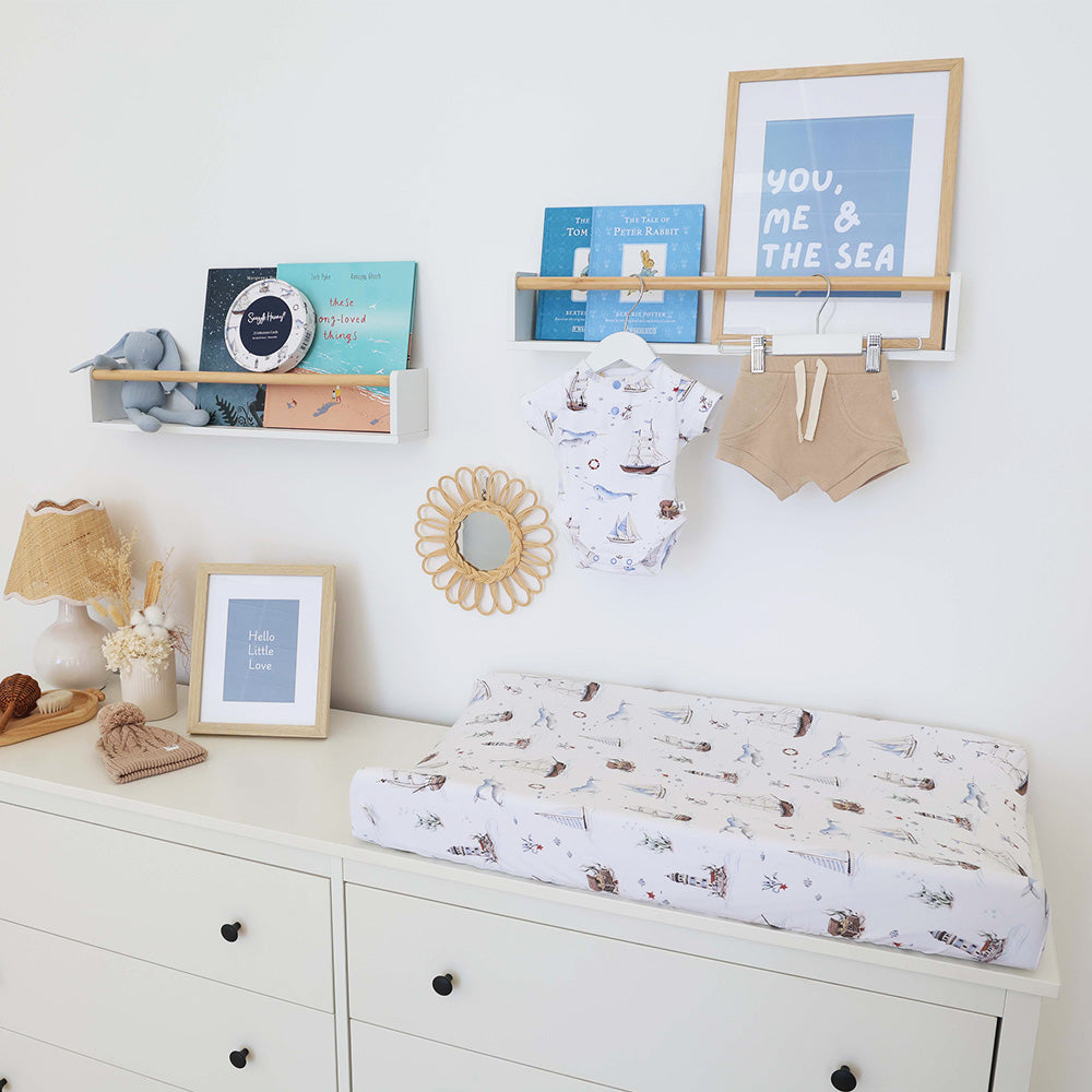 Set Sail Bassinet Sheet