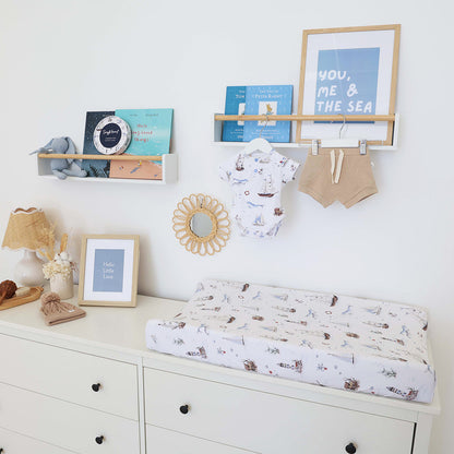 Set Sail Bassinet Sheet