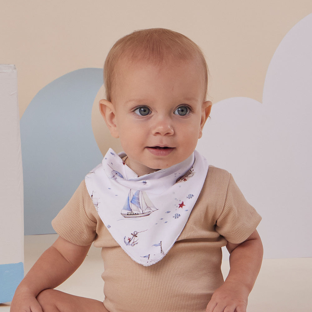 Set Sail Dribble Bib